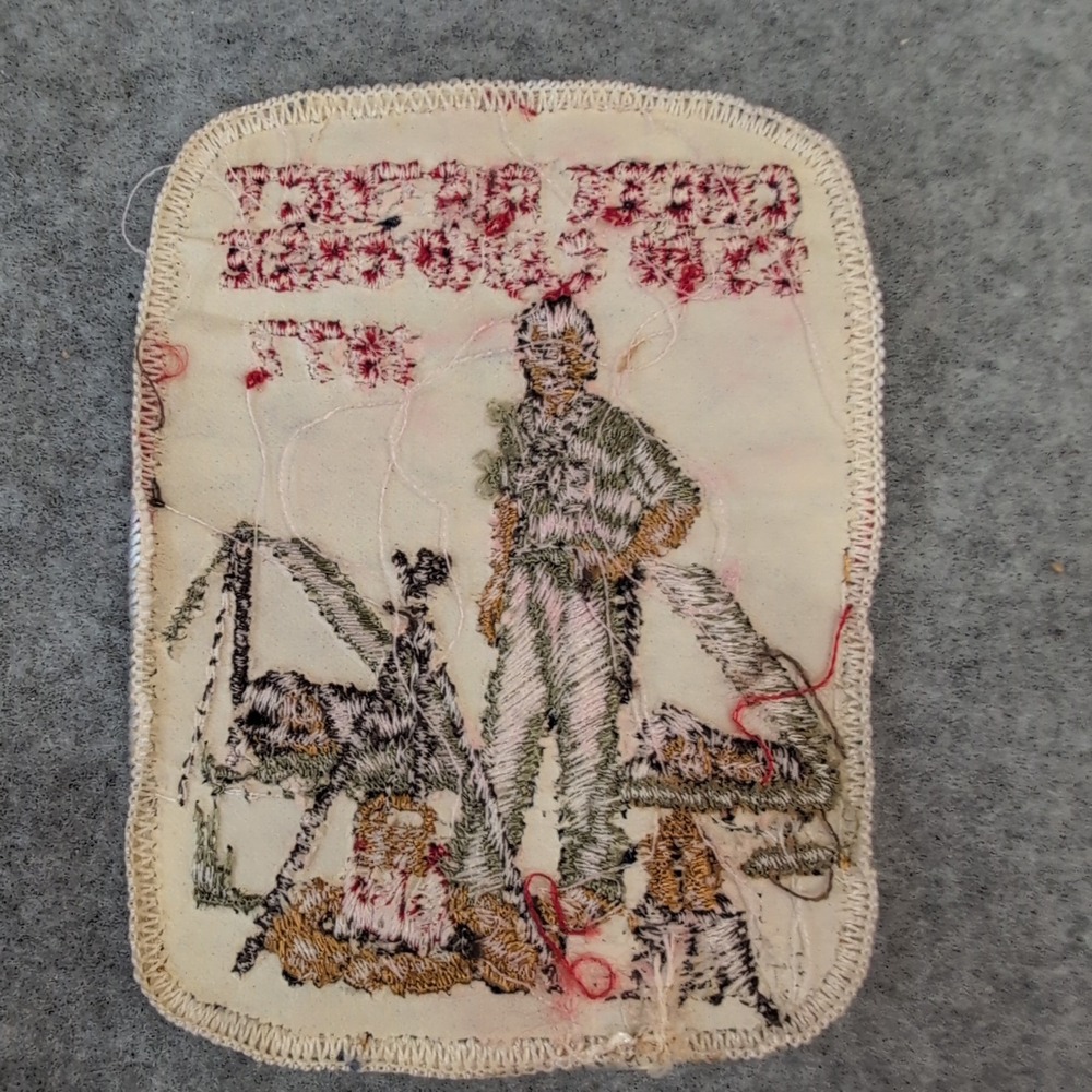Creek District 53rd Camporee 1977 Scout Patch Vintage Embroidered Badge - Picture 2 of 3